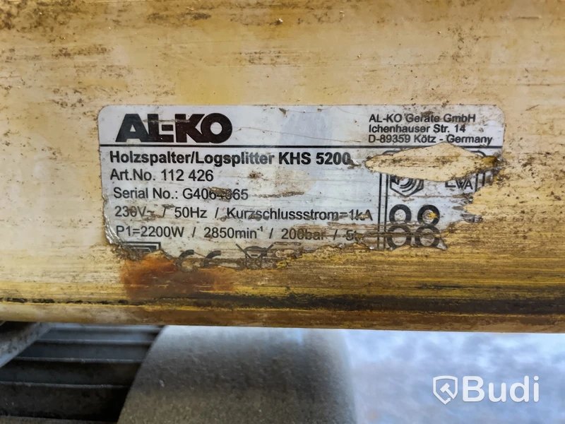 Vedklyv AL-KO, KHS 5200, gul