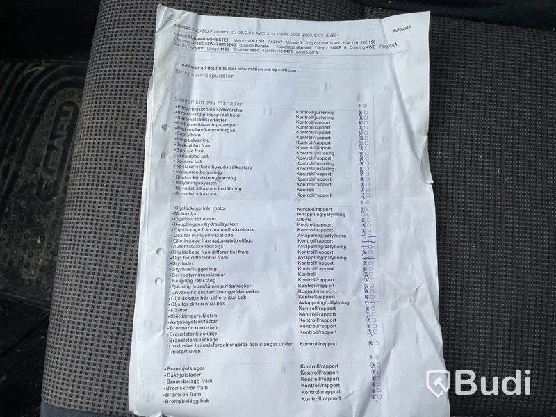 Subaru Forester -2007, bensin
