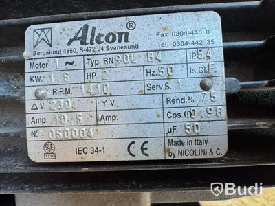 Professionell provtryckningspump Alcon