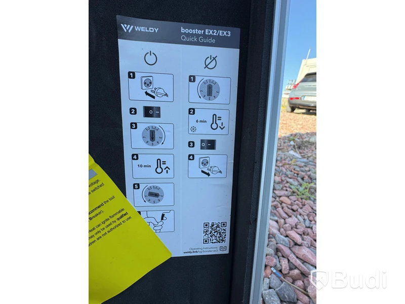 Extrudersvets / Handextruder för plastsvetsning