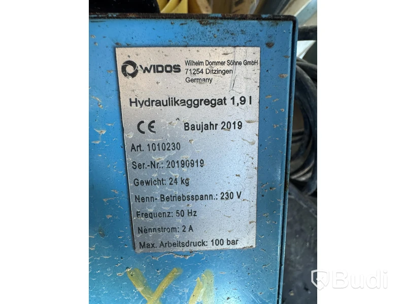 Stumsvets – WIDOS Hydraulaggregat
