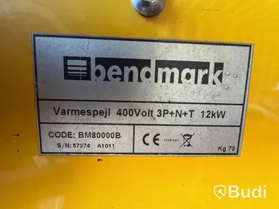 Stumsvets komplett med fixtur, hyvel och värmespegel, Bendmark