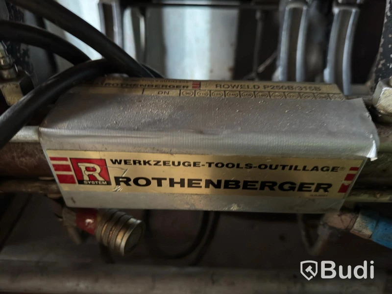 Stumsvets / Stumsvetsmaskin Rothenberger Roweld P250B / 315B Osäker funktion