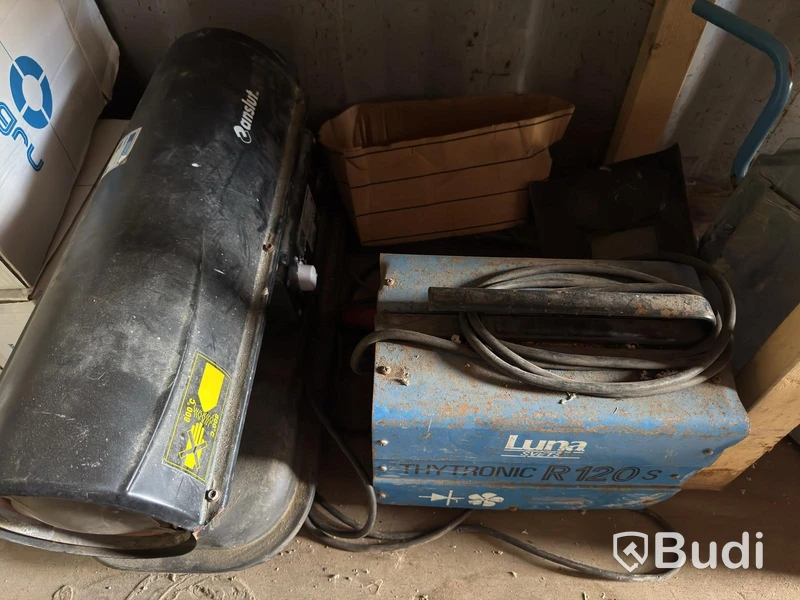Dieselvärmare Anslut 20 kW & Svets Luna Thytronic R 120 s Osäker funktion