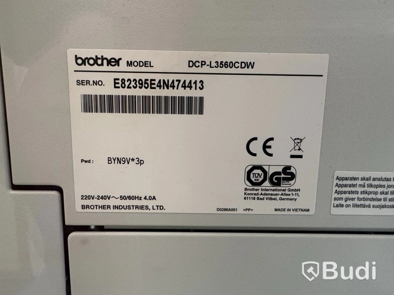 Skanner, kopiator, och skrivare, Brother DCP-L3560CDW