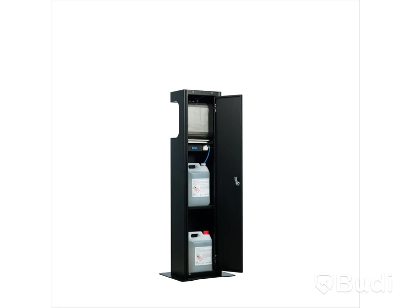 Automatic Hand Sanitiser Station QBL – Touch-Free Floor-Standing Model – White
