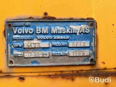 Hjullastare Volvo BM4400 årsmodell 1985