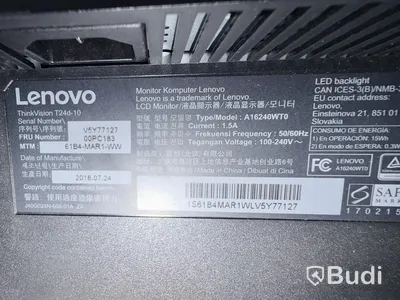 Lenovo IdeaPad 3 med Lenovo ThinkVision 24” skärm och tillbehör