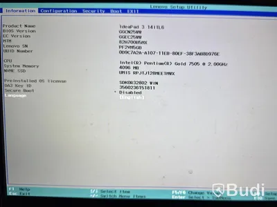 Lenovo IdeaPad 3 med 24” skärm, USB-C-hubb/stativ och tillbehör