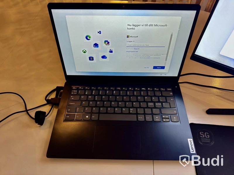 Lenovo IdeaPad 3 with Xiaomi 23.8” monitor and accessories