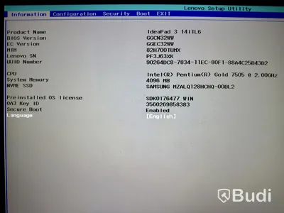 Lenovo IdeaPad 3 with Xiaomi 23.8” monitor and accessories