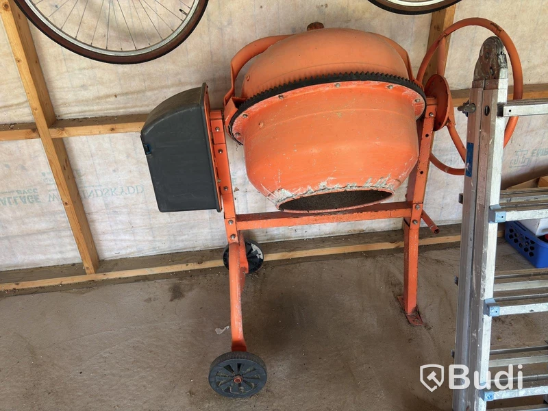 Cementblandare, alu-stege och Monark cykel