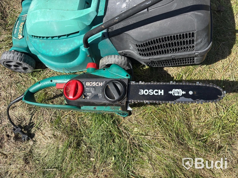 Gräsklippare och motorsåg Bosch