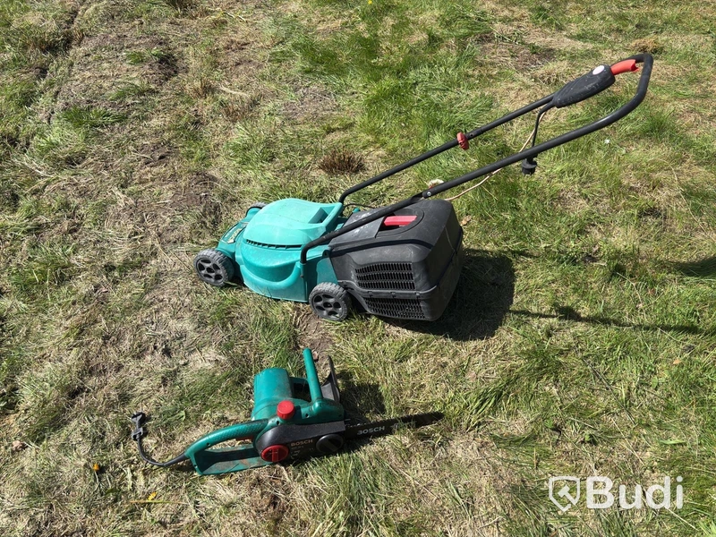 Gräsklippare och motorsåg Bosch