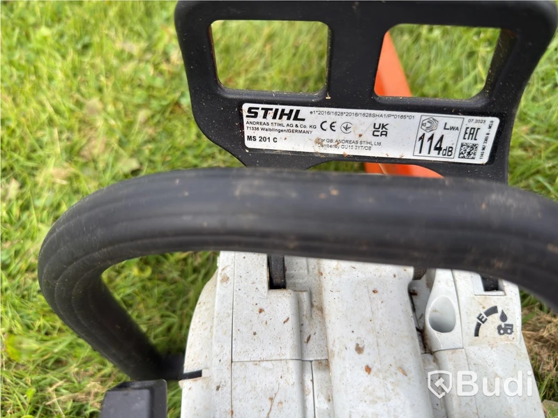 Motorsåg Stihl MS 201 C inklusive hjälm