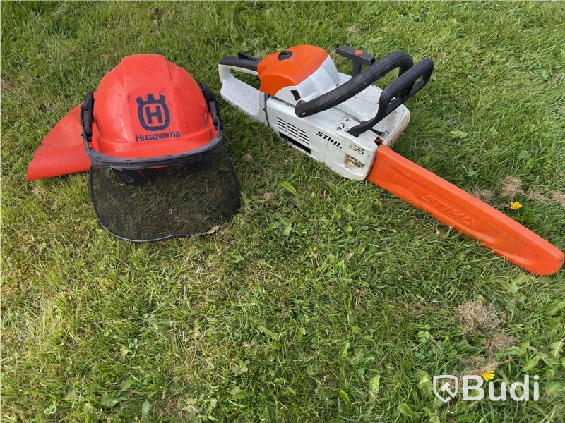 Motorsåg Stihl MS 201 C inklusive hjälm