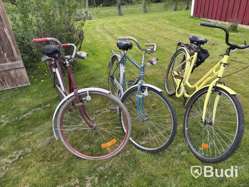 3 st. cyklar