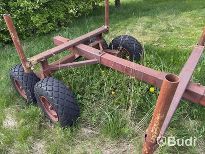 Timmervagn för traktor