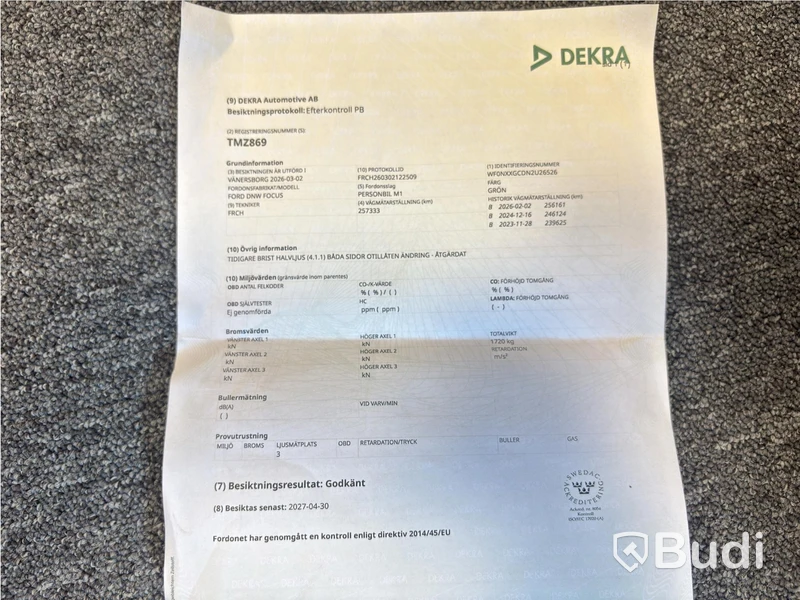 Ford DNW FOCUS -2002 | BENSIN Automat