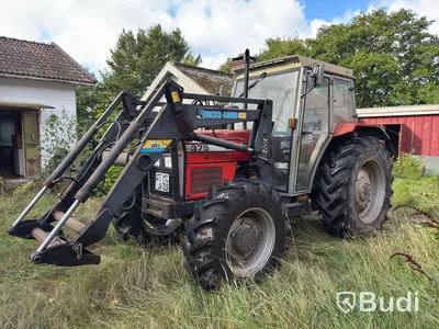 MF 375 4WD Quicke lastare 1990 Modell: 375 Övrigt