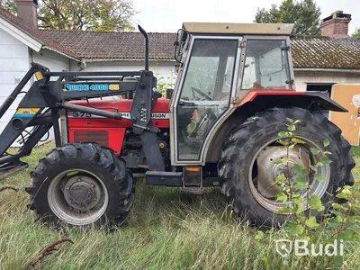MF 375 4WD Quicke lastare 1990 Modell: 375 Övrigt