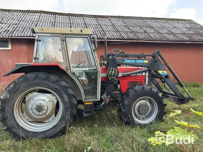 MF 375 4WD Quicke lastare 1990 Modell: 375 Övrigt