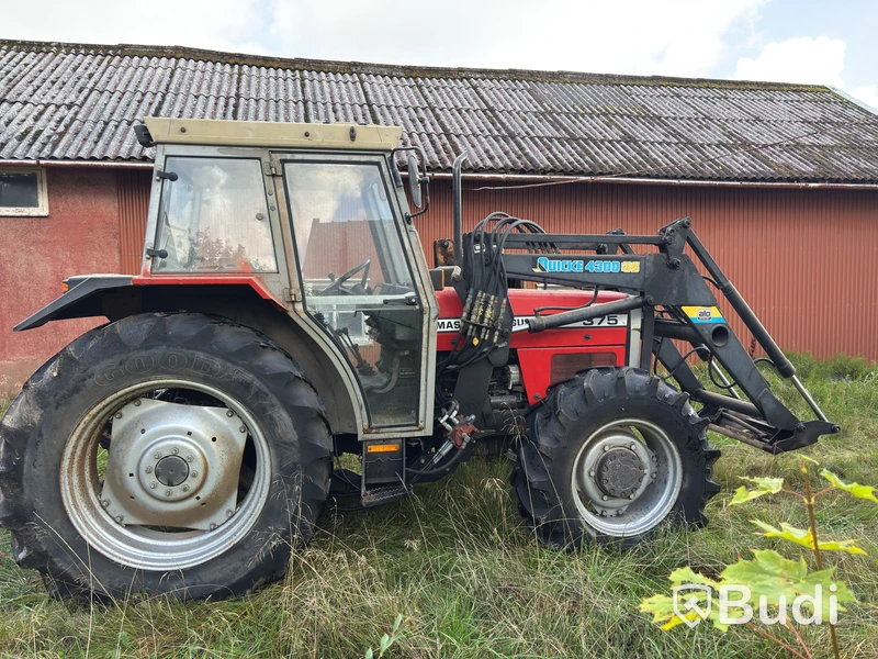 MF 375 4WD Quicke lastare 1990 Modell: 375 Övrigt