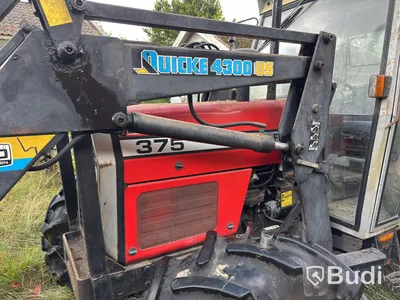 MF 375 4WD Quicke lastare 1990 Modell: 375 Övrigt