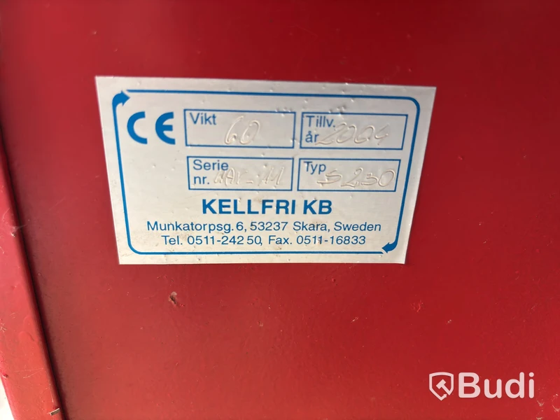 Spridare Kellfri KB, 2004, 60 kg