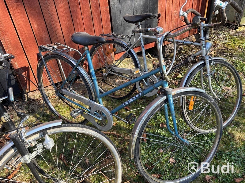5 stycken cyklar