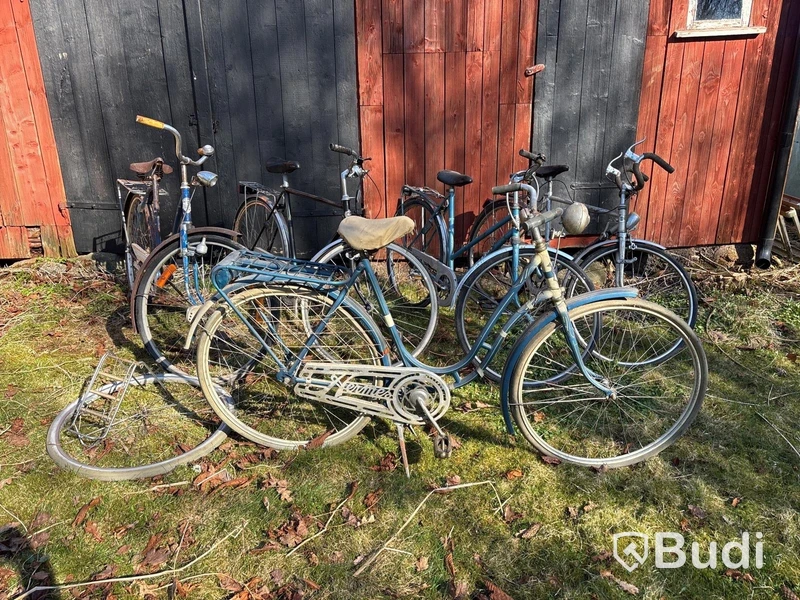 5 stycken cyklar
