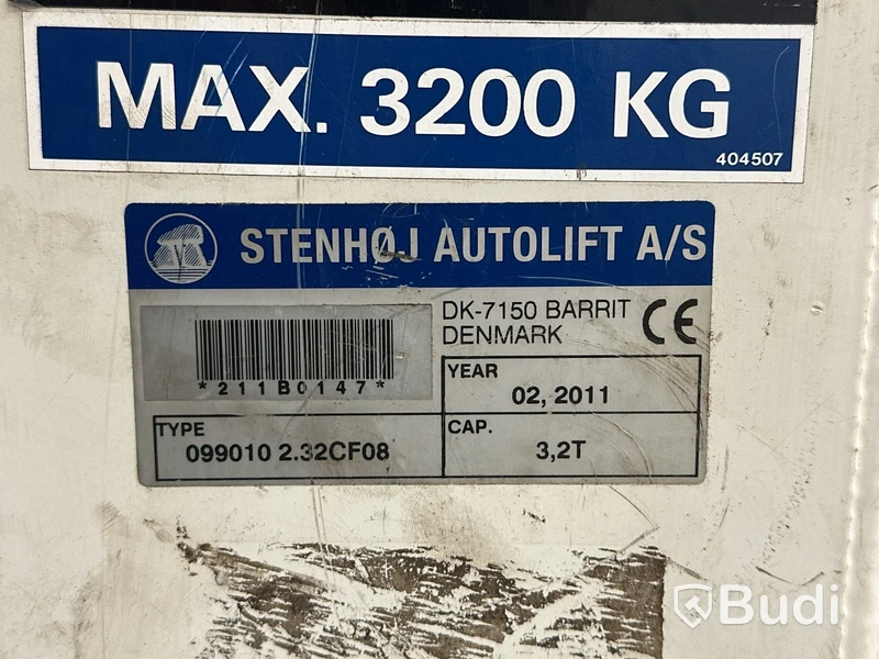 Billyft Stenhøj Maestro 3,2T