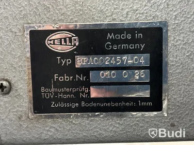 Ljusinställningsapparat Hella
