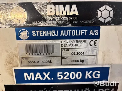 Billyft Stenhøj DS4, fyrpelarlyft