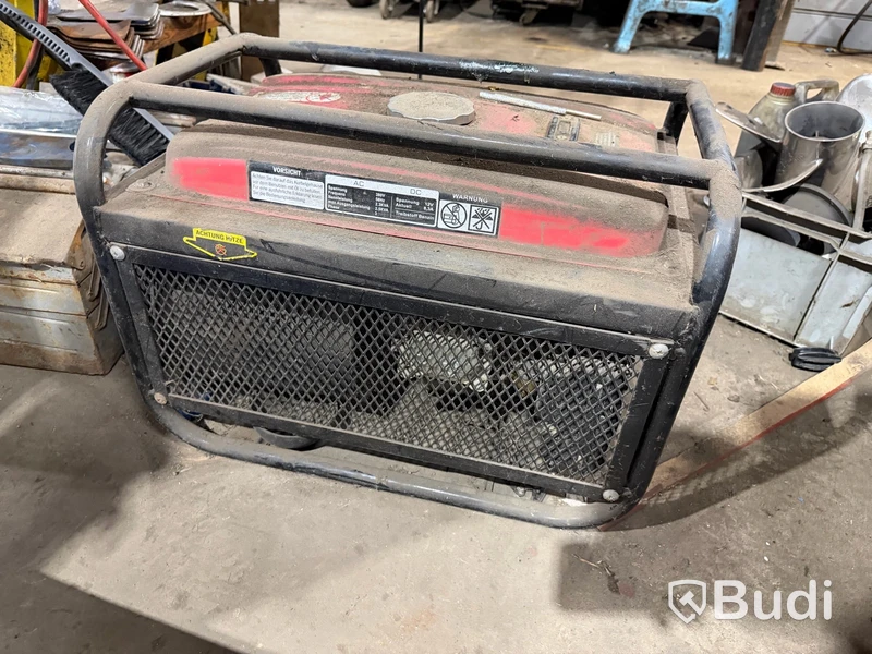 Generator modell 6.5 HP, bensindriven, portabel