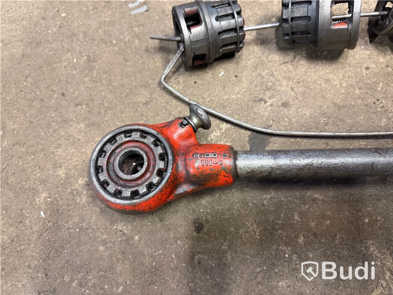 Ridgid 111-R, rörgängverktyg med utbytbara huvuden