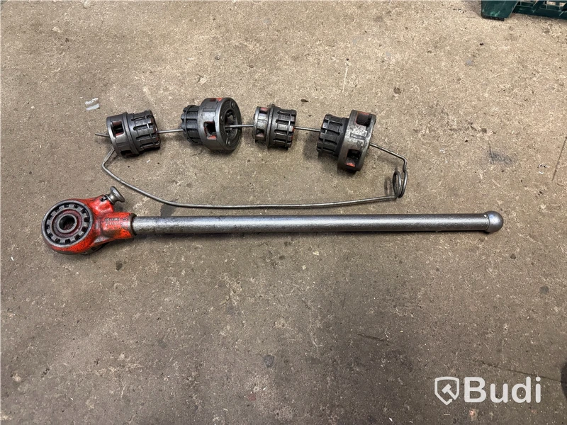 Ridgid 111-R, rörgängverktyg med utbytbara huvuden