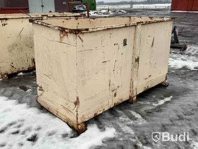 Byggcontainer, beige