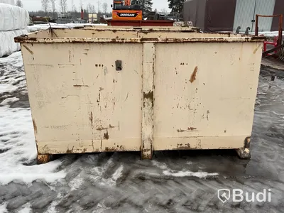 Byggcontainer, beige