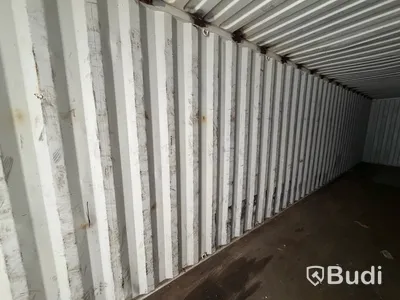 40-fots high cube container, 2,9 m höjd, röd