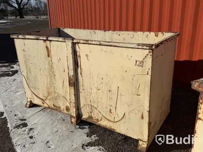 Byggcontainers, stål, 5 st