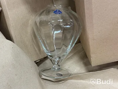 Stort parti diverse glas/ kristall och porslin, bl.a. Dyatkovo Crystal