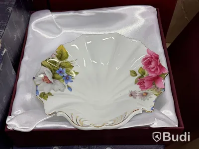 Stort parti diverse glas/ kristall och porslin, bl.a. Dyatkovo Crystal