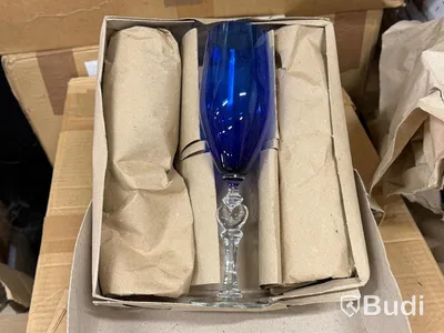 Stort parti diverse glas/ kristall och porslin, bl.a. Dyatkovo Crystal