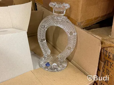 Stort parti diverse glas/ kristall och porslin, bl.a. Dyatkovo Crystal