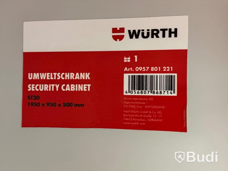 Verkstadsskåp Würth ST30