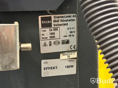 Golvskurmaskin TASKI CO 600, batteri, 24 V