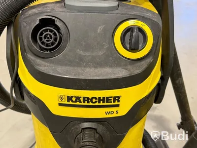 2 st grovdammsugare Kärcher, WD 4 och WD 5