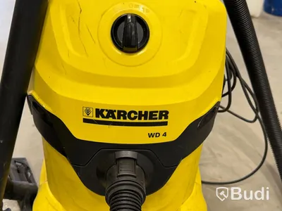 2 st grovdammsugare Kärcher, WD 4 och WD 5