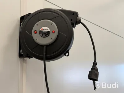 3 st kabelvinda, Würth, 15 m, 230V
